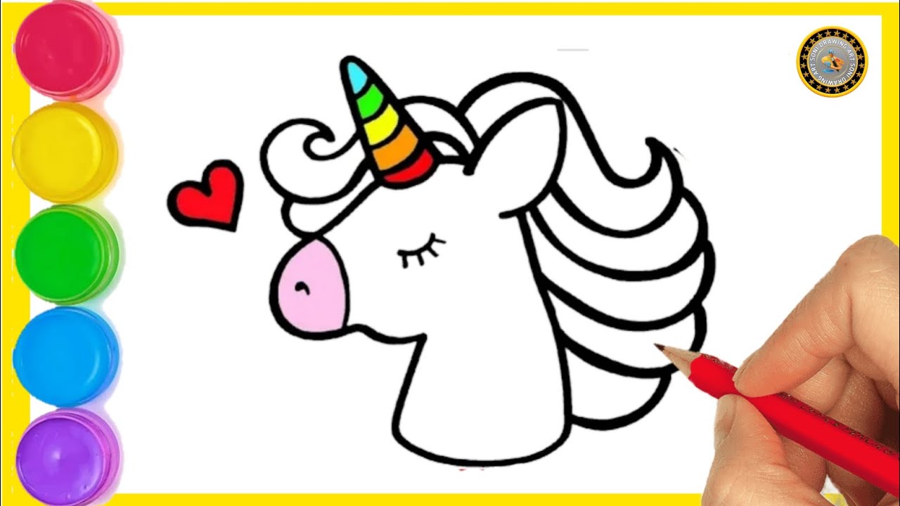 How To Draw Unicorn Horse Drawing Rainbow Colour Easy Step To Step how-to-draw-unicorn-horse-drawing-rainbow-colour-easy-step-to-step