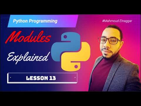 Modules [Python course in Arabic 2020]