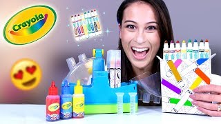 ZELF JE EIGEN STIFTEN MAKEN MET DIT TOFFE CRAYOLA SPEELTJE?!