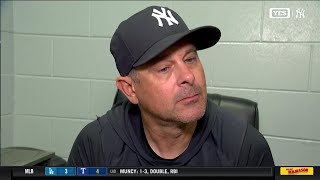 Aaron Boone on loss to Rays