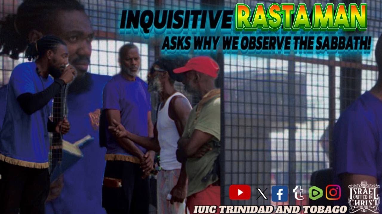 INQUISITIVE RASTA MAN ASKS WHY WE OBSERVE THE SABBATH! - YouTube
