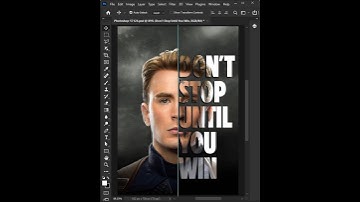 Half Face Text Portrait Effect in Photoshop | Photoshop Tutorial #photoshop #editing #edit