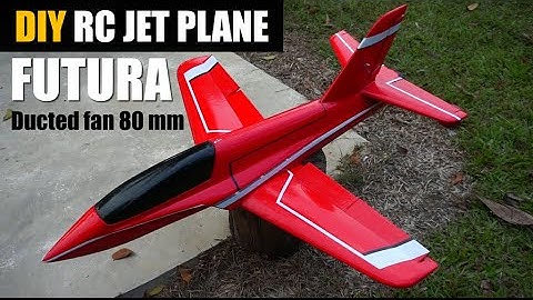 How to make Futara Rc Jet Plane Day 18.Build Futura rc Jet plane ducted fan 80 mm by Diy Rc Plane