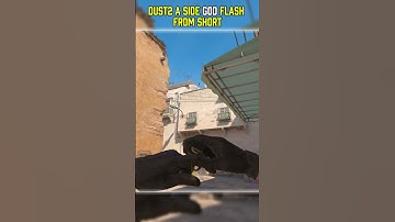 DUST 2 NEW A SIDE GOD FLASH FROM SHORT!  #cs2 #dust2 #dust2flash