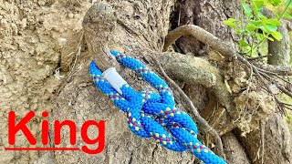 King of Knots || The quickest way to tie a Bowline Knot 