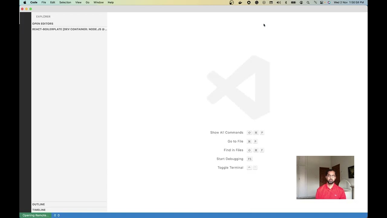 Dev:container: Containerize a node.js application