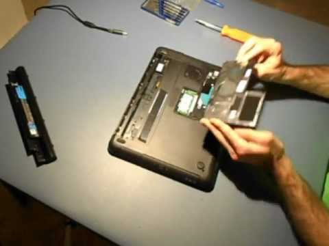 How To Remove Laptop Hard Drive (Dell Inspiron)