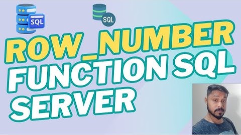 ROW_Number function in SQL Server