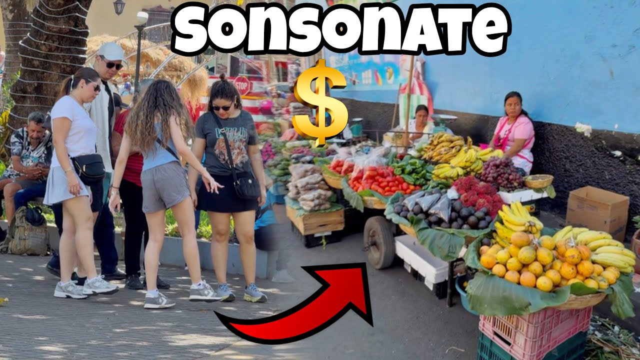 Caminando en las CALLES DE SONSONATE, El Salvador. *Pueblos con mucha historia*