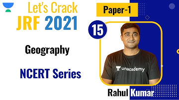 1:00 PM - JRF 2021 | Geography by Rahul Kumar | NCERT Series