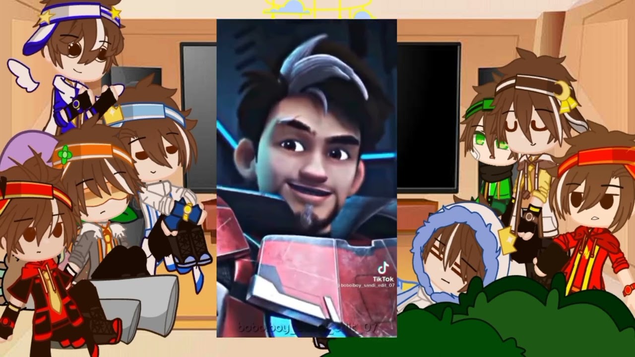 ~•`elemental react to BoBoiBoy ori || gacha club`~• part 2