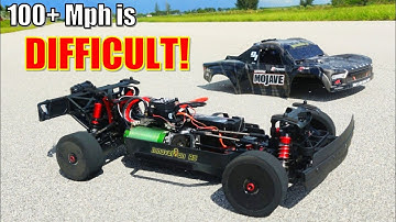 The HARDEST 100+ Mph Vehicle? I Failed! Arrma Mojave EXB!
