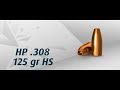 Пуля винтовочная H&N 308 , 125gr/8,1 грамм, HP HS