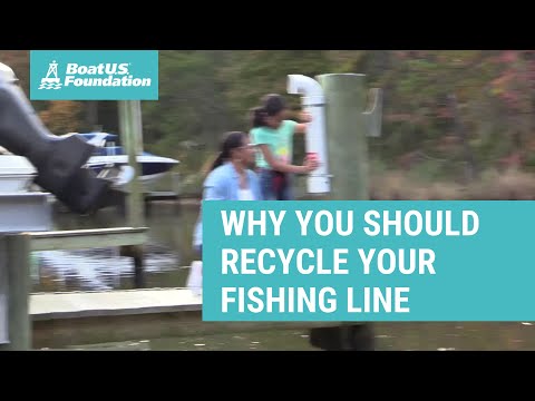 Video: Kan oude vislijn worden gerecycled?