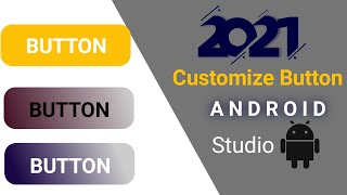 Add background gradient color on Button in Android Studio | Simple XML | Banglai | A4L Tech