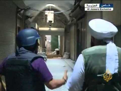 سيطرة الجيش الحر على الجامع الأموي في حلب