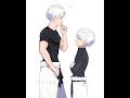 Who do you prefer more gojo or Killua?#jjk #hxh #shorts #animation