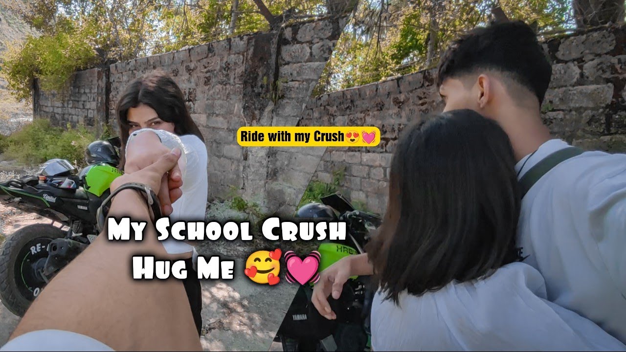 My school Crush Hug Me 🥰💕After 6 years😍💓| ronit k fam