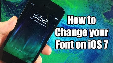 How to Change Your Font on iOS 7- BytaFont 2 FREE