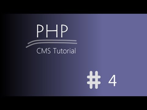 [Tutoriál] PHP CMS – Konfigurace #4