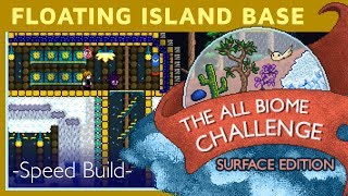 Floating Island Base ~ Terraria All Biome Challenge
