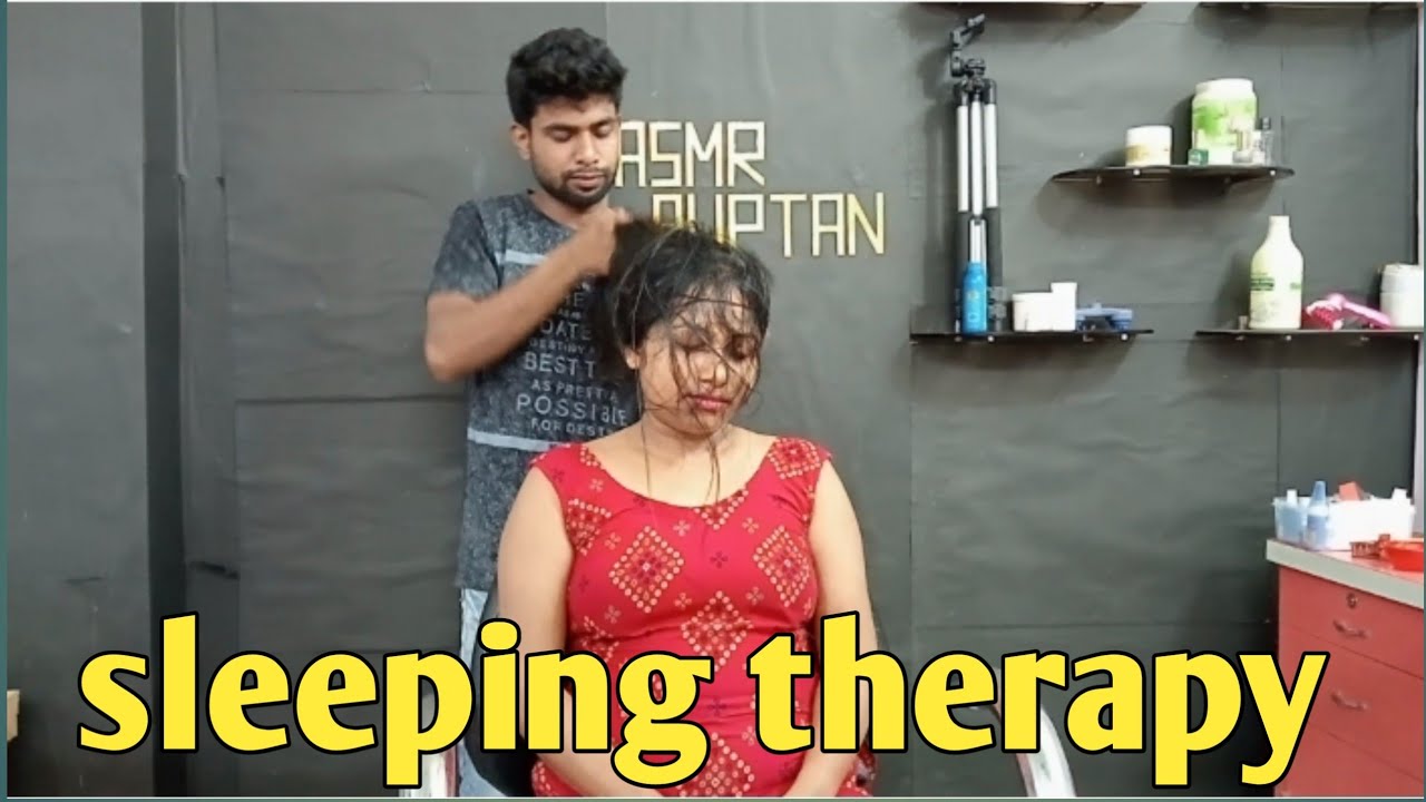 SLEEP INDUCING Head Massage to Relax your Senses | Indian Massage 