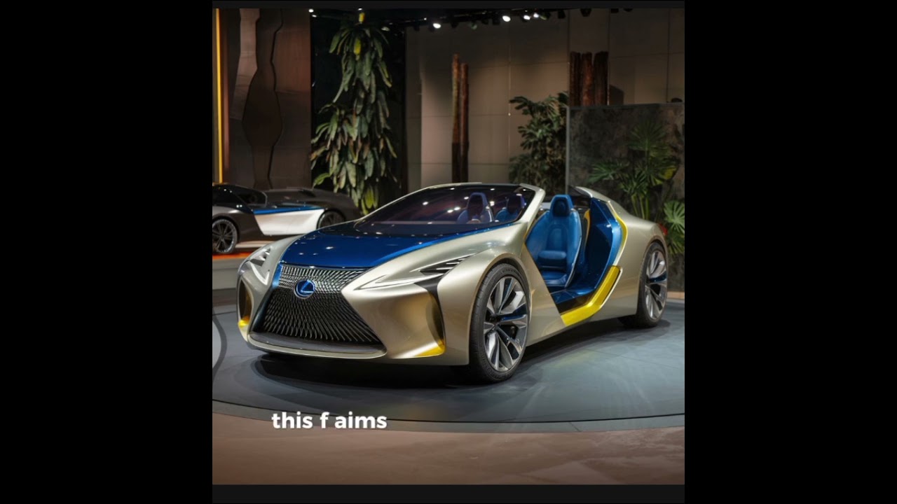 "Future of Luxury: The Stunning Lexus LF-ZC Electric Concept Revealed!"