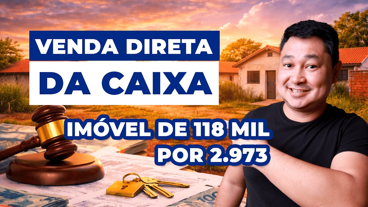 Venda Direta da Caixa: Como comprar um imóvel com apenas 5% de entrada