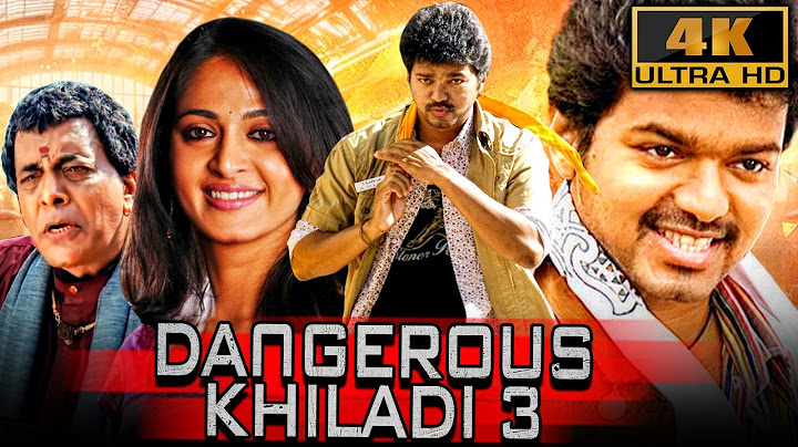 Dangerous Khiladi 3 (4K)- Vijay Blockbuster Action Comedy Film |Anushka ShettySrihari, Sayaji Shinde