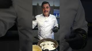 Risotto con langostinos