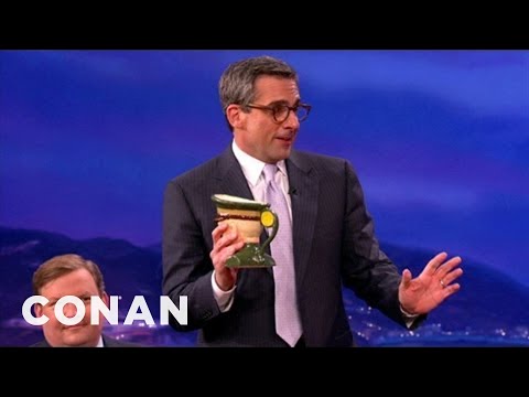 Steve Carell Gets In Touch With His Inner Badass - CONAN on TBS