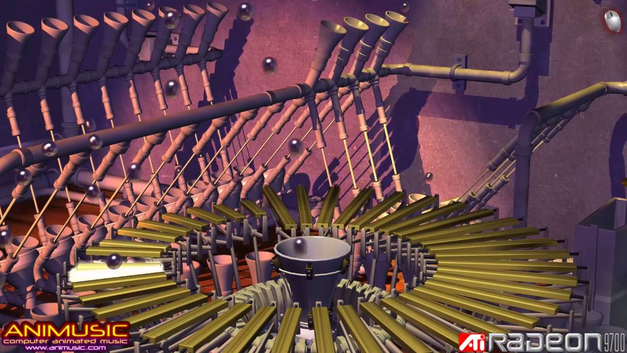 Pipe Dream Animusic Showcased ATI Demo 60fps YouTube
