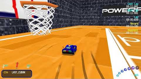 Re-Volt Custom Track BasketBall Jam by RafSTer, Time Trial Laps