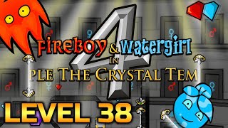 Fireboy And Watergirl 4: The Crystal Temple Level 38 Full Gameplay
