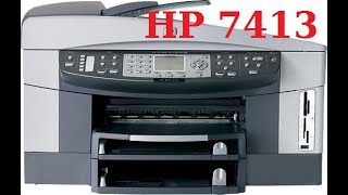 HP Officejet 7410 All in One إصلاح الماسح الضوئي