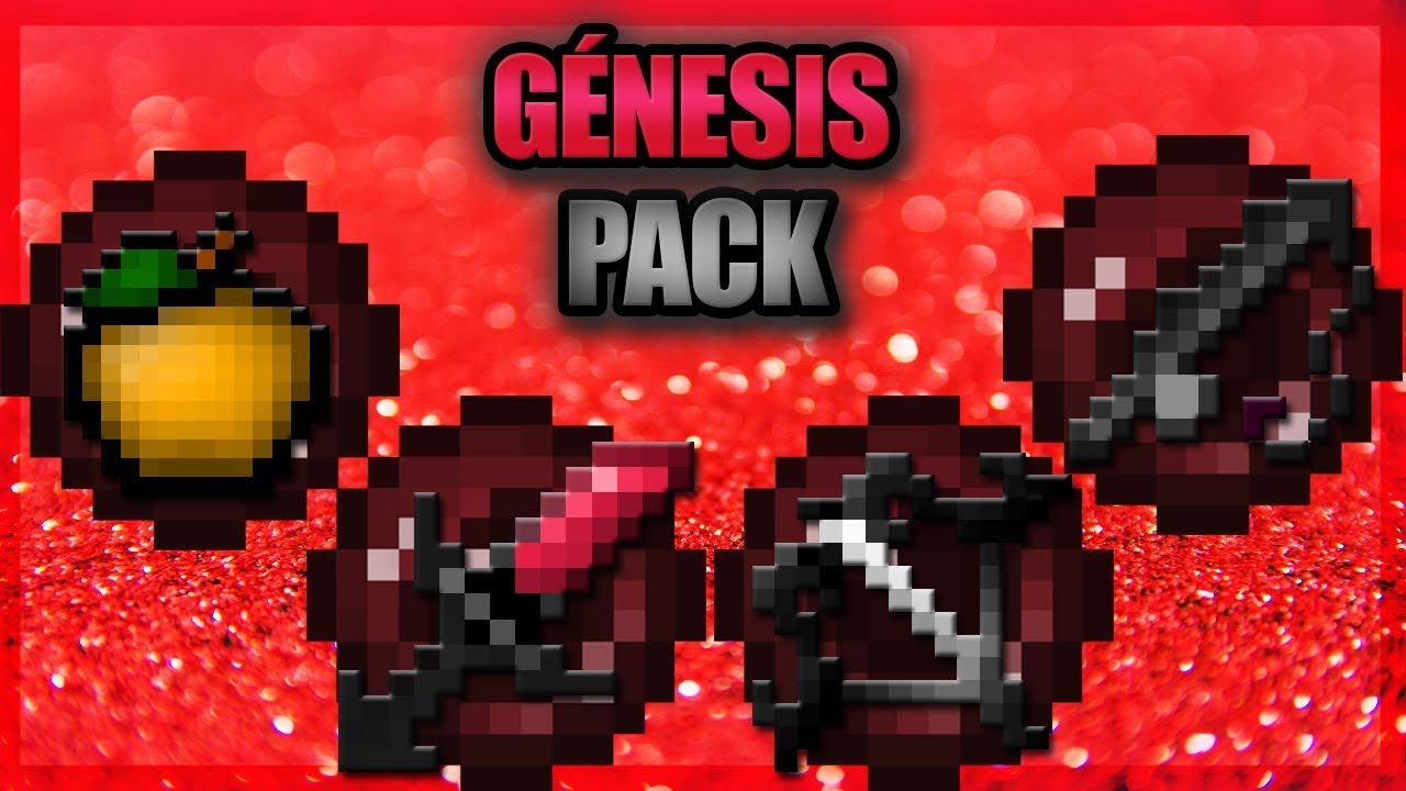 Minecraft PvP Texture Pack l Génesis pack 16x ★ - YouTube