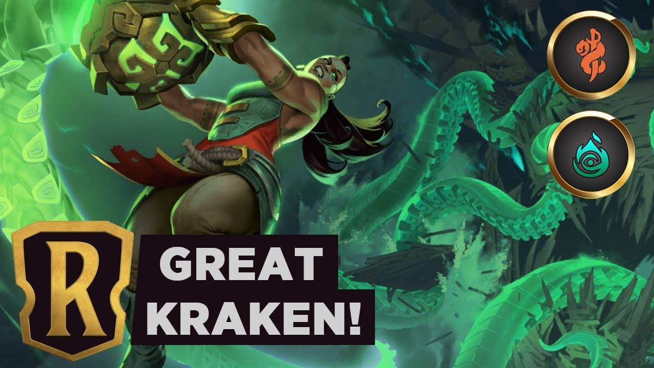 Illaoi creates Tentacles in Legends of Runeterra via Spawn - Dot Esports