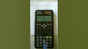 how to find derivative in scientific calculator fx-991es. #shorts #shortsvideo #viral #viralvideo