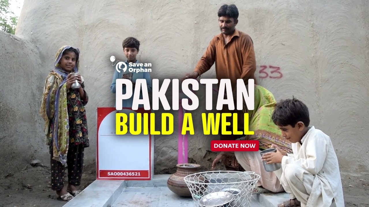 Pakistan: Help us install wells that transform villages with safe, life‑changing water.