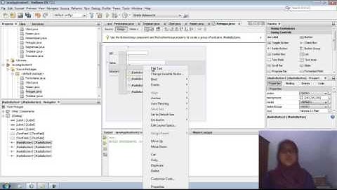 Tutorial membuat menubar menggunakan NetBeans