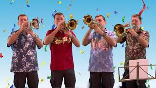 Happy Birthday Quartet. Gary Badger, Trumpets and Bass Trumpet Resimi