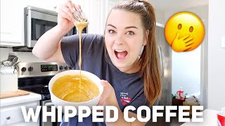 We MADE The VIRAL TikTok WHIPPED COFFEE | Its Kayla Victoria