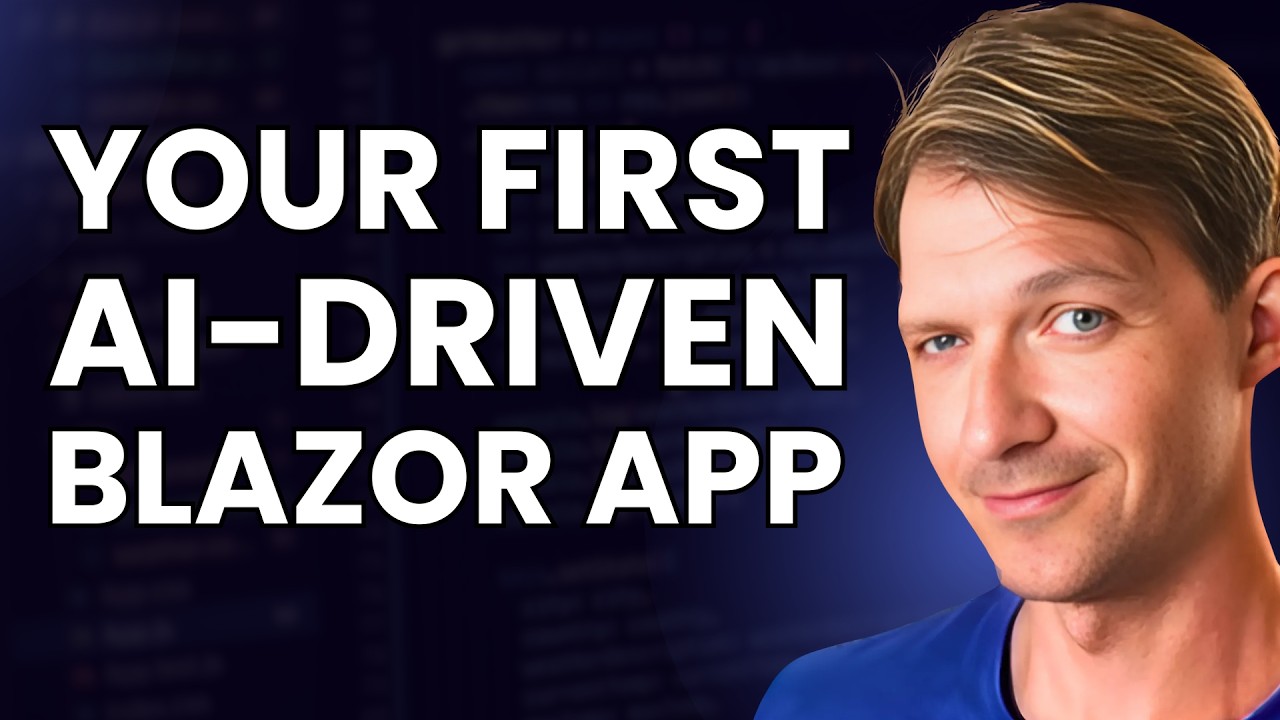 Building a Blazor App Faster with AI from the Start - YouTube