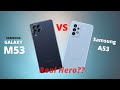 Samsung m53 vs samsung a53 ll who is the real powerful  ll comparison ll