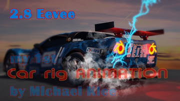 Car Rig 2.8 blender Eevee (simple/first time)