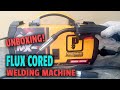 FLUX CORED INVERTED WELDING MACHINE UNBOXING! Easy to use!