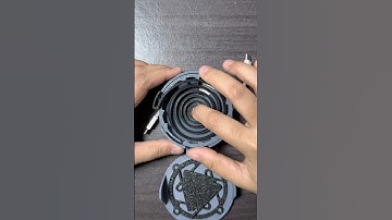 3D Printed Retractable Cable Organizer #3dprinting