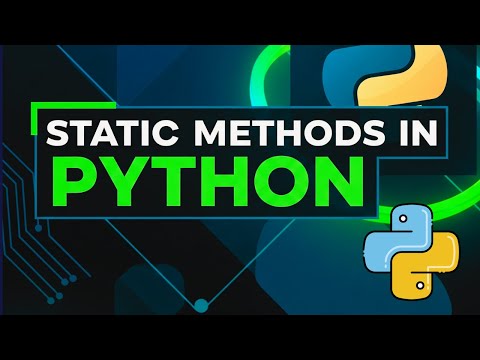 STATIC METHOD in PYTHON | Python for Beginners #python #code #pythonprogramming #abstract
