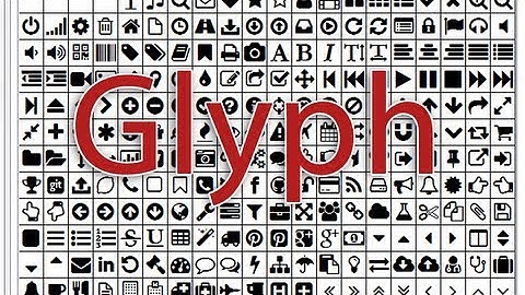 How to use glyphs in MS word & Photoshop,