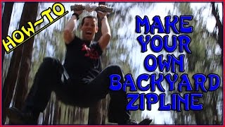 Home zip line plans Home zip line plans